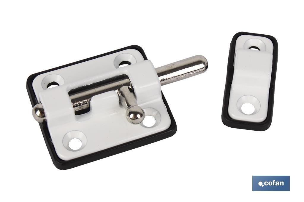 PASADOR CON BASE DE PL�STICO BLANCO 35 MM VENTA UNITARIA