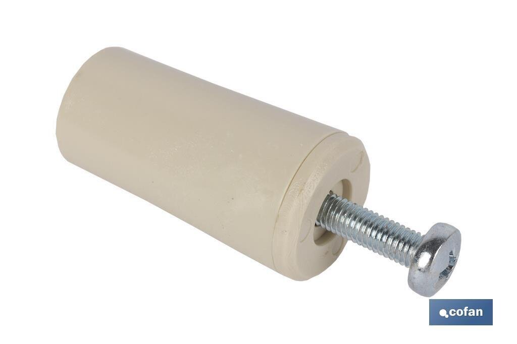 2 UDS. TOPE PARA PERSIANA MARR�N 40 MM VENTA UNITARIA