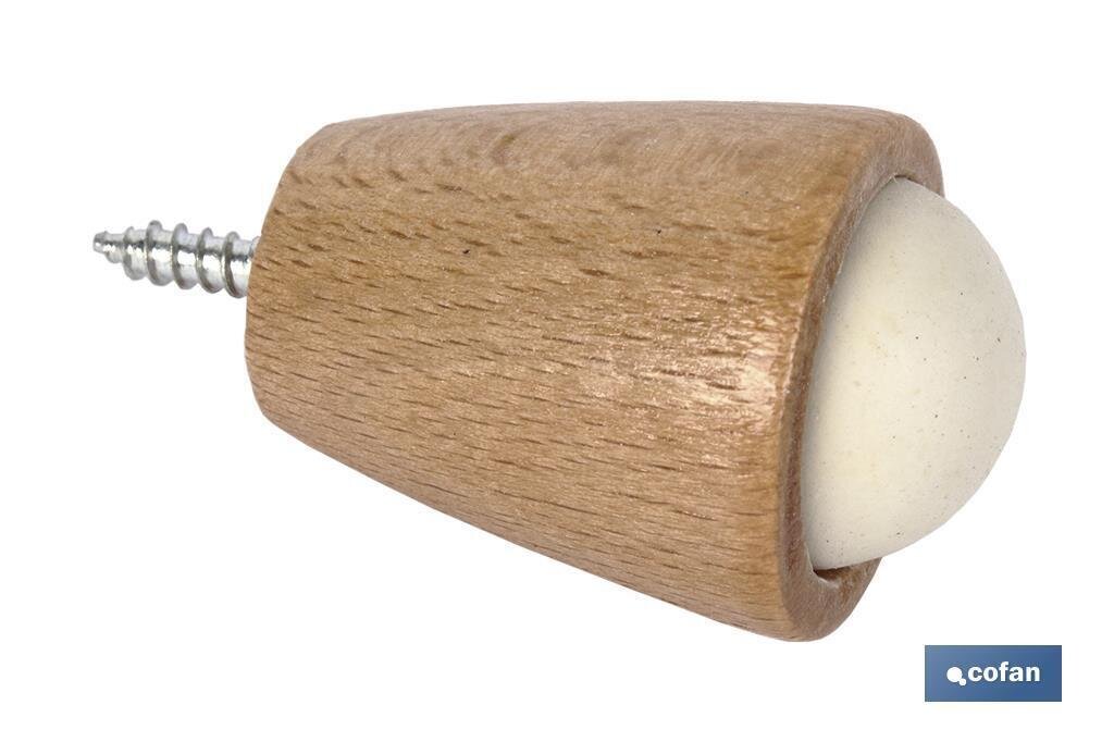 TOPE DE MADERA PARA PUERTA 40 MM VENTA UNITARIA TOPE DE MADERA PARA PUERTA 40 MM VENTA UNITARIA