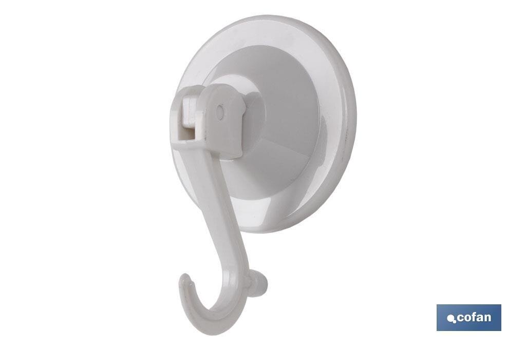 1 UD COLGADOR VENTOSA CIERRE SEGURIDAD �59mm
