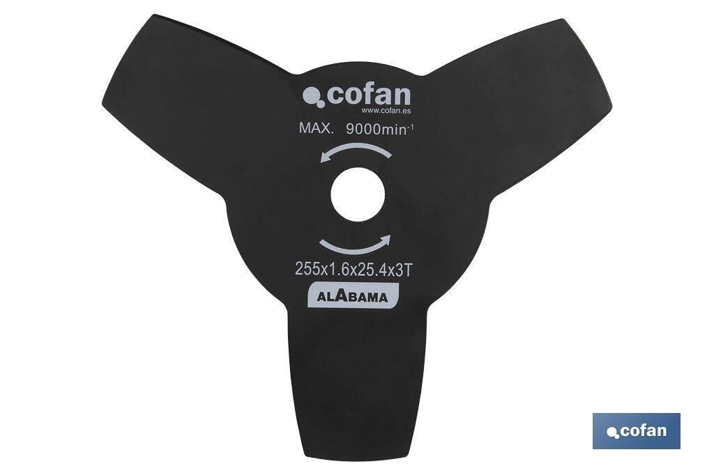 CUCHILLA DESCROZADORA 3D MATORRAL 230*25,4*1,4