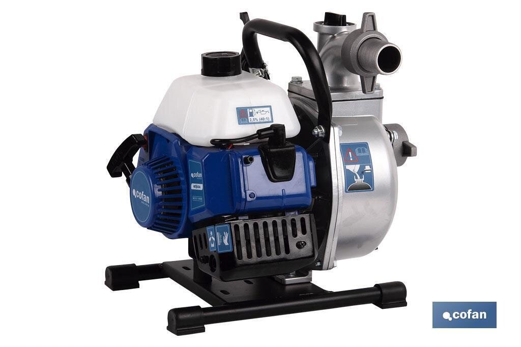 MOTOBOMBA GASOLINA 40,2CC ENTRADA Y SALIDA 1,5" MODELO NEVADA