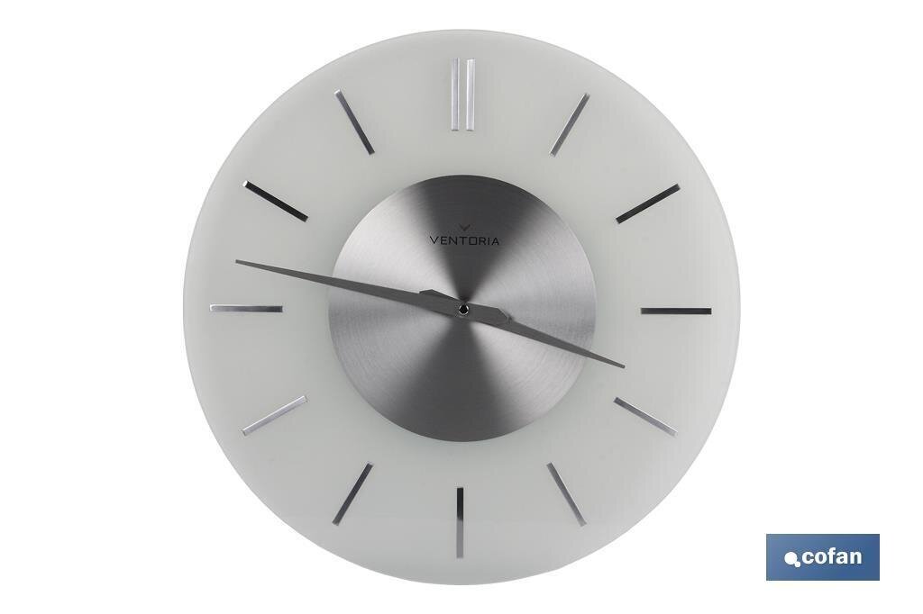 RELOJ DE PARED �40CM CRISTAL MODELO TEMPIO