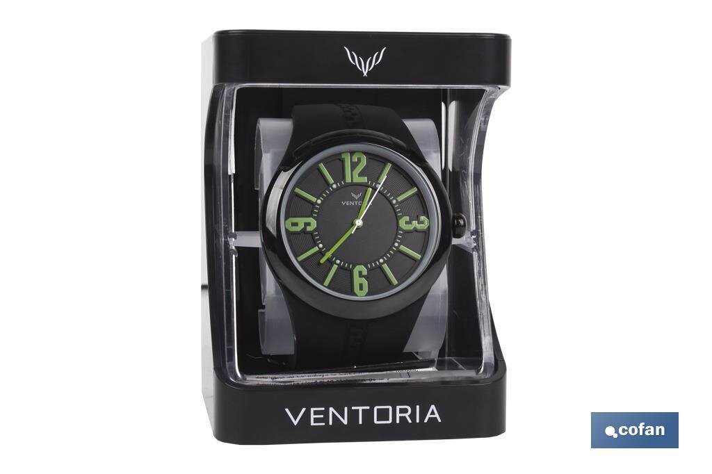 RELOJ INOX MODELO ENERGY-NARANJA