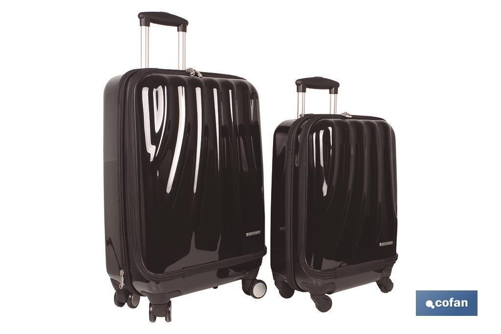 SET MALETAS SPARK 20" 24" NEGRO