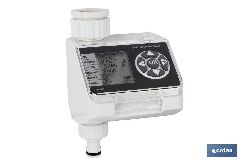 TEMPORIZADOR DE RIEGO ELECTRONICO