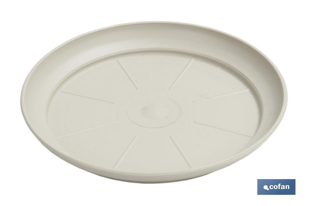 PLATO MACETA "ALTEA" (MODELO �11CM) C.PIEDRA