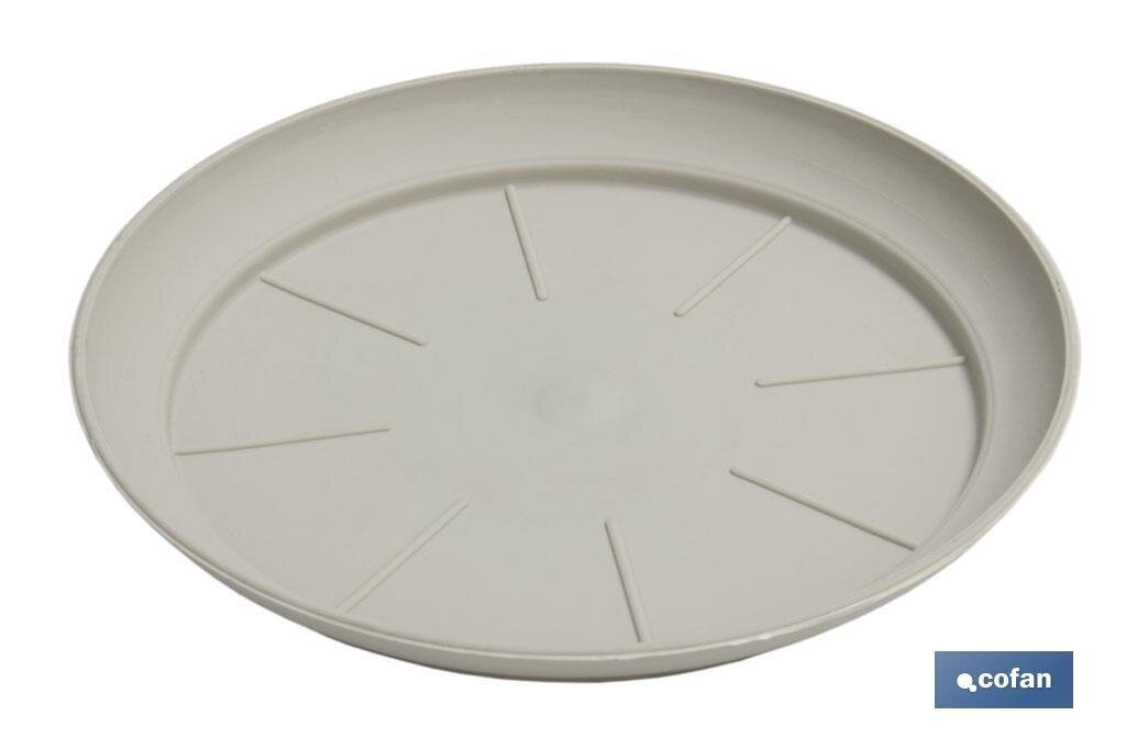 PLATO MACETA "ALTEA" (MODELO �15CM) C.PIEDRA