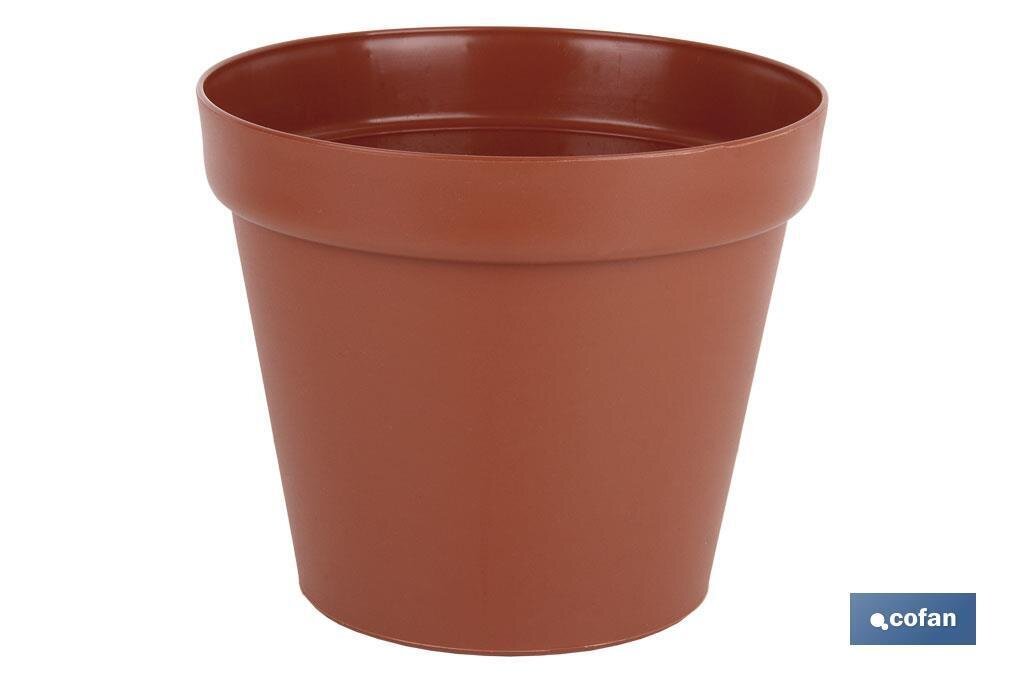 MACETA MODELO "ALTEA" 70 CM COLOR TERRACOTA
