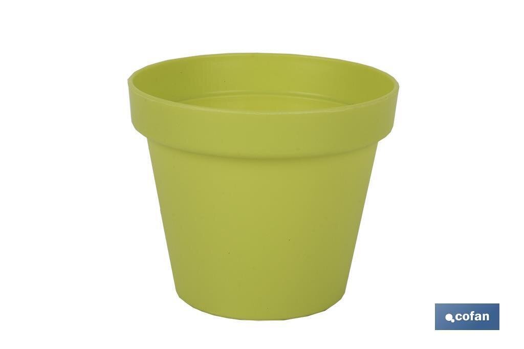 MACETA MODELO "ALTEA" 58 CM COLOR LIMA