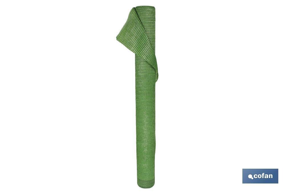 MALLA SOMBREO VERDE CLARO 80% / 90 Grs - 2 x 50 Mts MALLA SOMBREO VERDE CLARO 80% / 90 Grs - 2 x 50 Mts