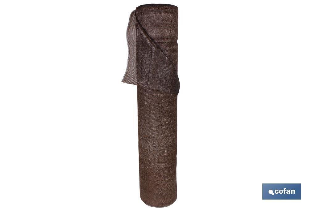 MALLA OCULTACI�N MARR�N 90% / 120 Grs - 1 x 50 Mts MALLA OCULTACI�N MARR�N 90% / 120 Grs - 1 x 50 Mts