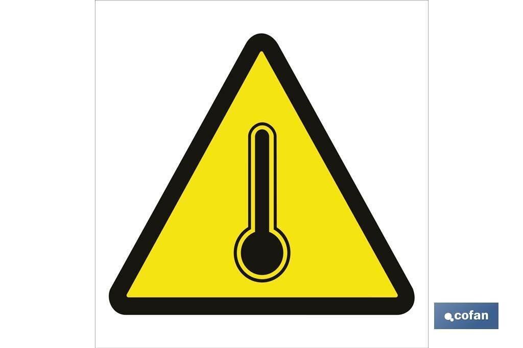 SE�AL ADHESIVO 105X105 MM.