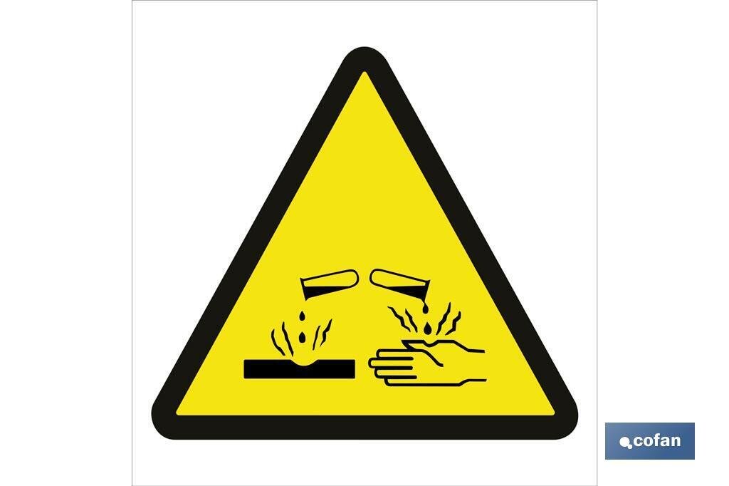 SE�AL ADHESIVO 105X105 MM.