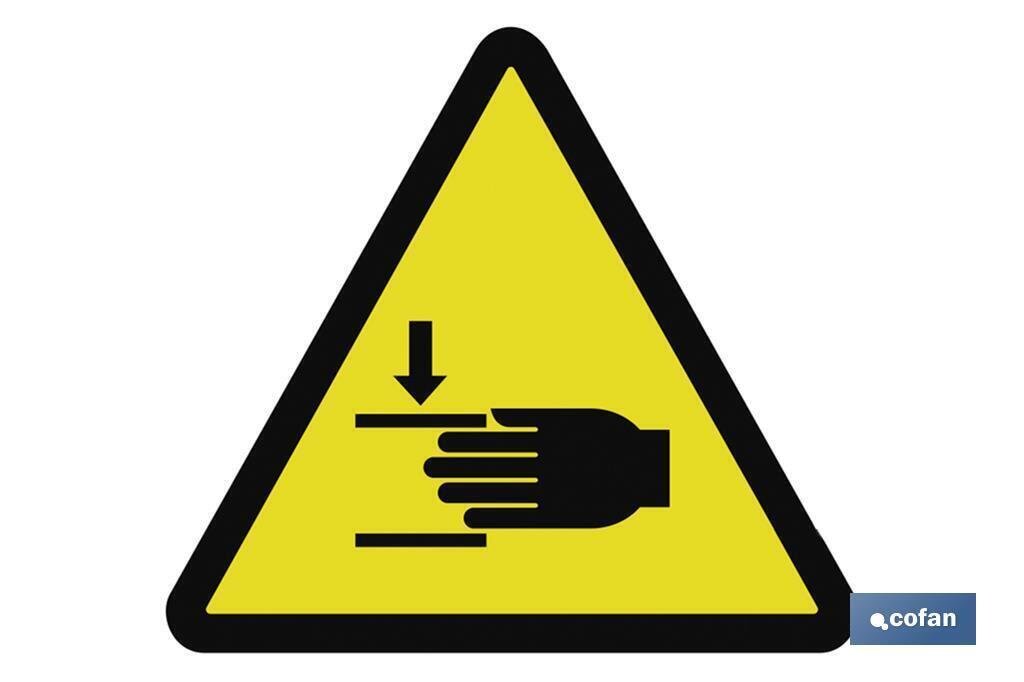 SE�AL ADHESIVO 105X105MM.