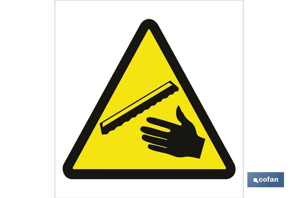 SE�AL ADHESIVO 105X105MM.