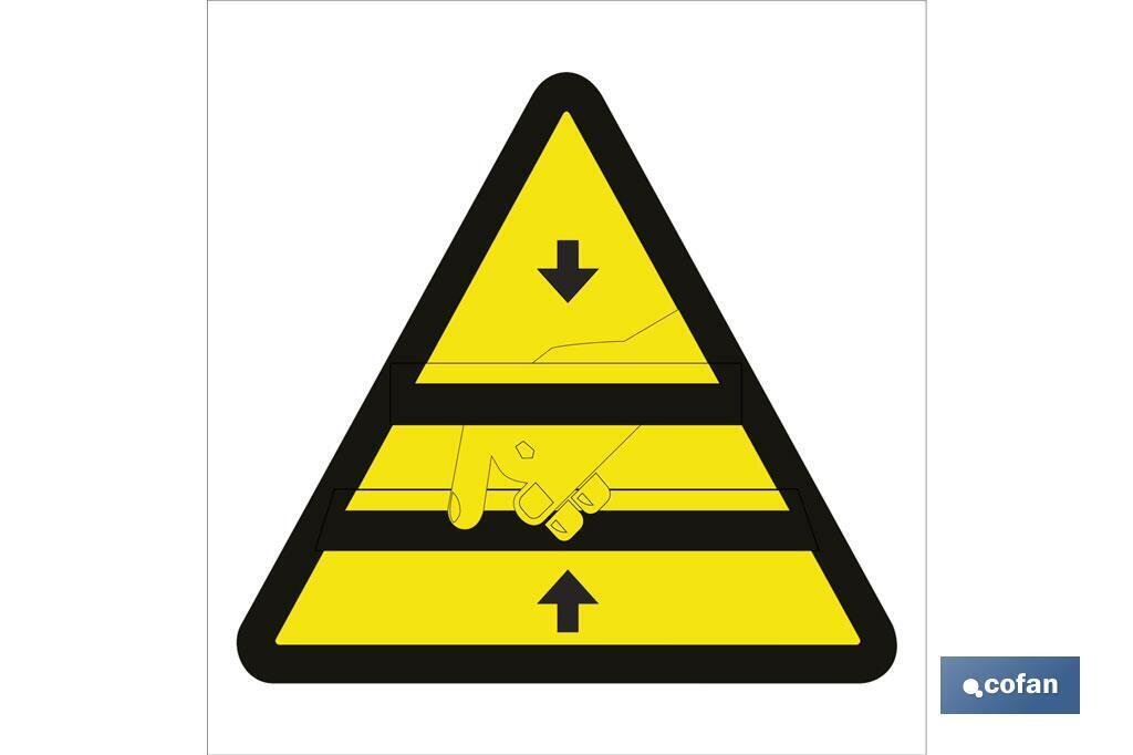 SE�AL ADHESIVO 105X105MM.