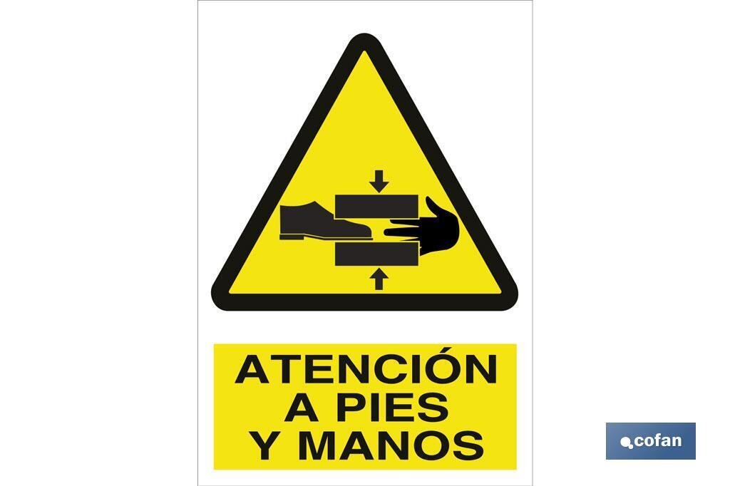 SE�AL ADHESIVO 148X105MM.