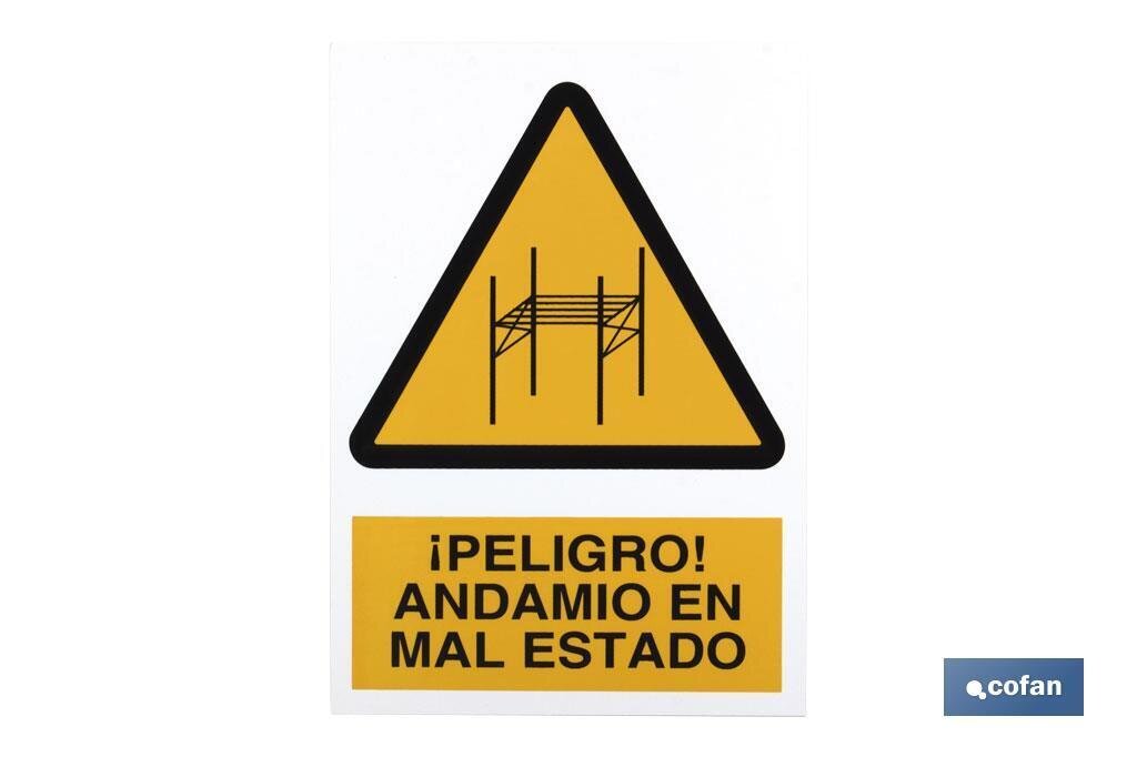 SE�AL ADHESIVO 297X210MM.