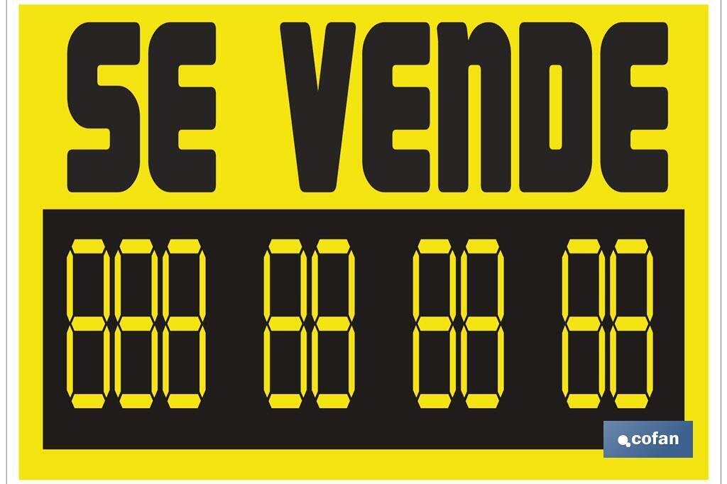 SE�AL POLIESTIRENO 297X210MM.