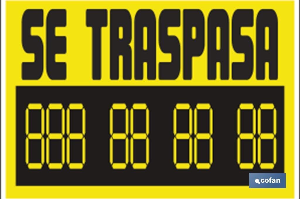 SE�AL POLIESTIRENO 500X400MM.