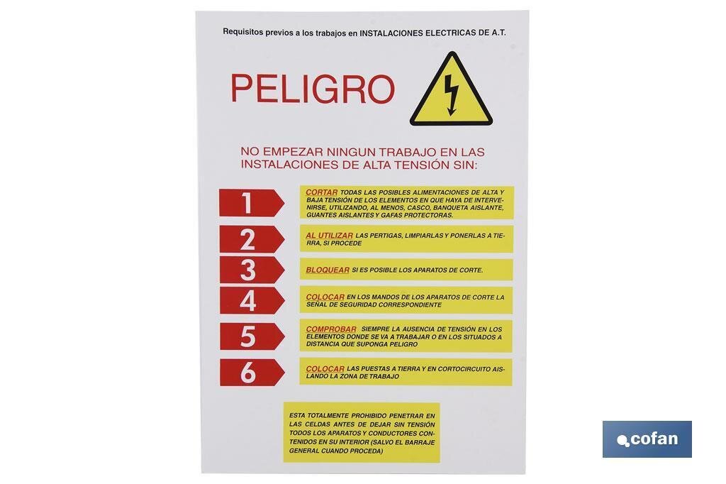 SE�AL POLIESTIRENO 420X297MM.