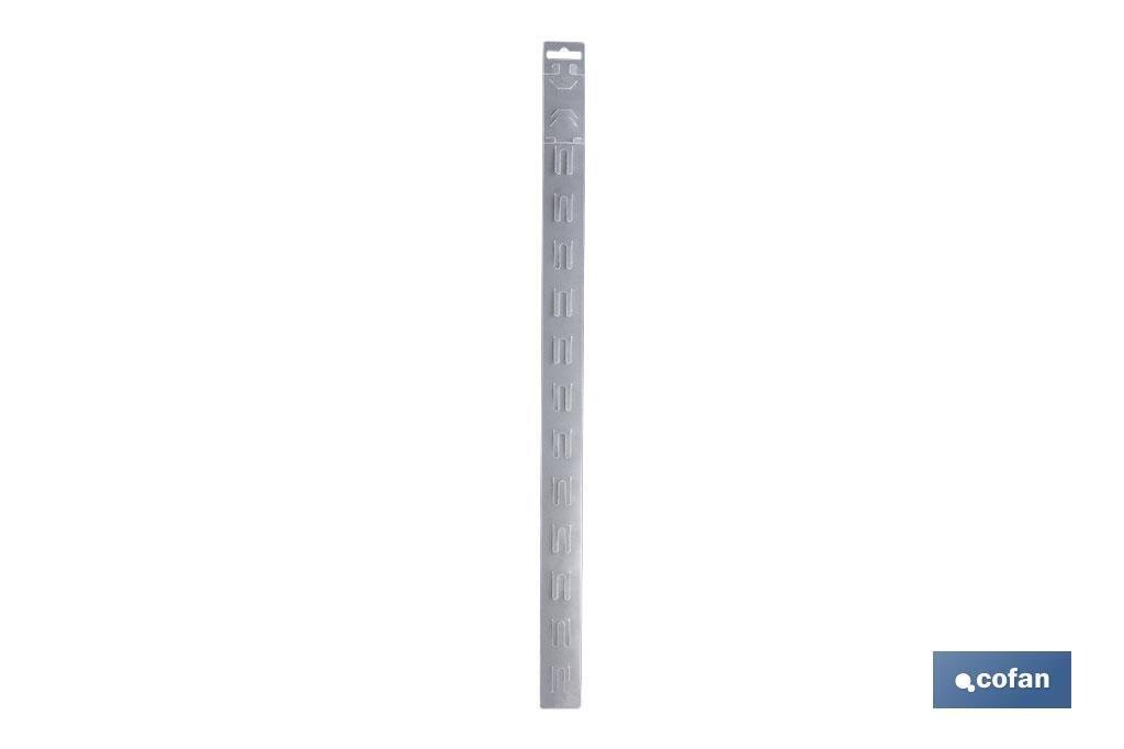 TIRAS PLASTICO PARA BLISTER 663X41MM