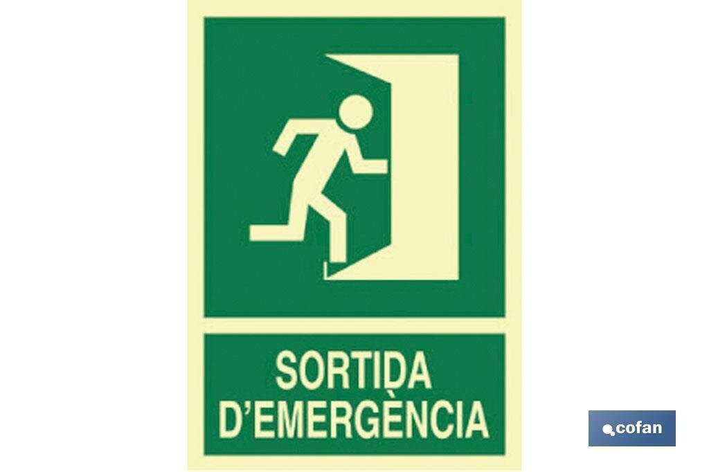 SE�AL LUMINISCENTE 297X210MM.