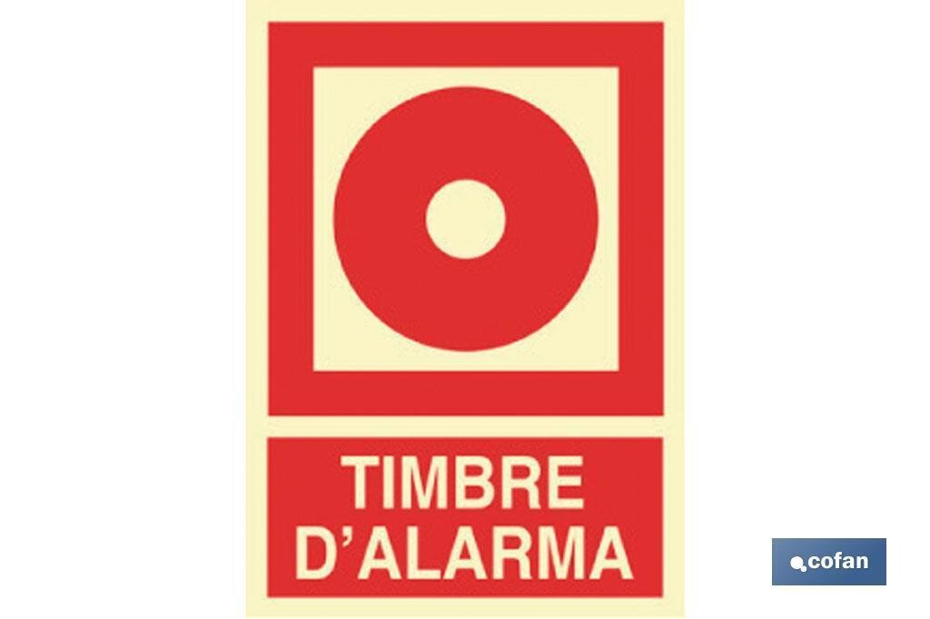 SE�AL LUMINISCENTE 297X210MM.