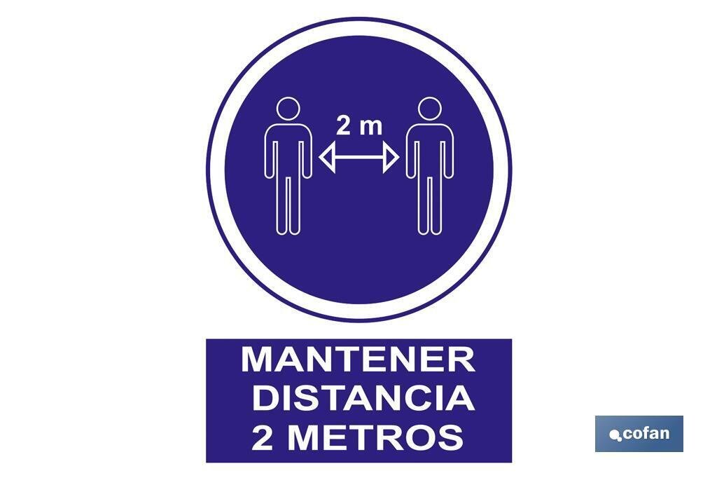 SE�AL ADHESIVO 148X105 MM.