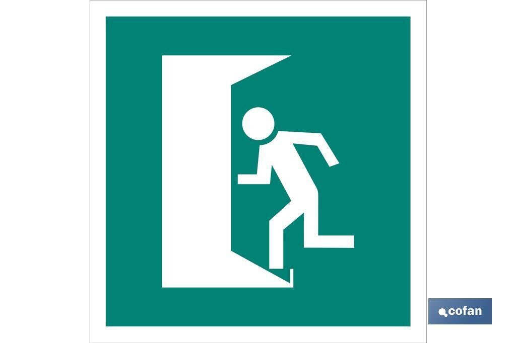 SE�AL LUMINESCENTE 148X148MM.