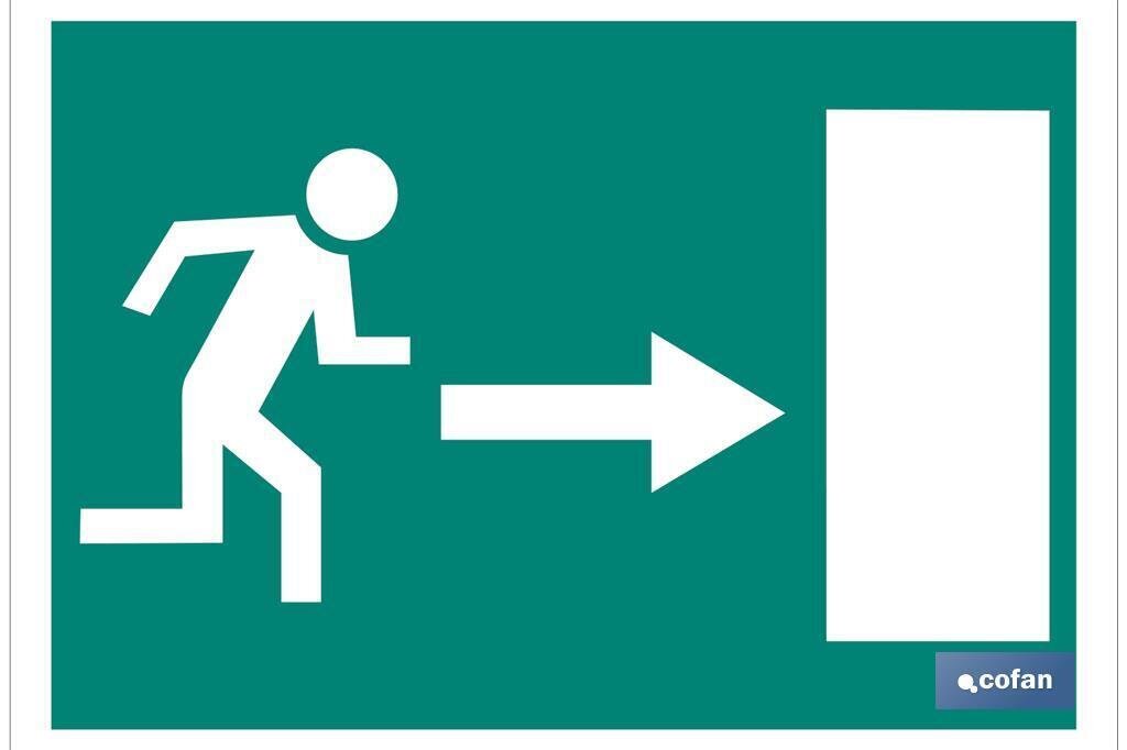 SE�AL LUMINESCENTE 148X105MM.