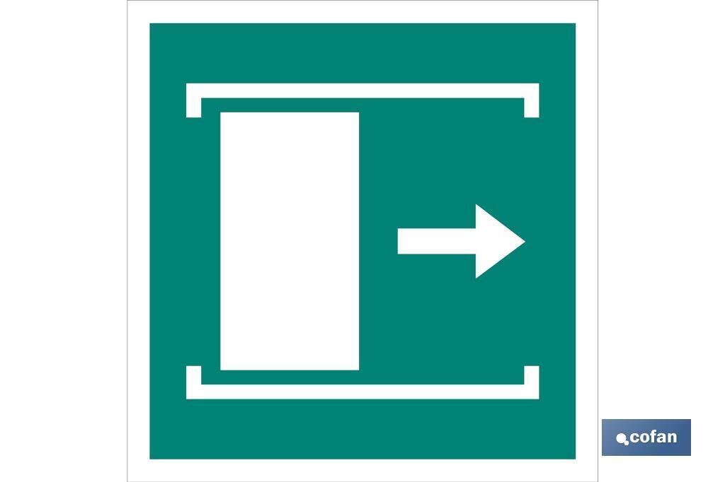 SE�AL LUMINESCENTE 148X148MM