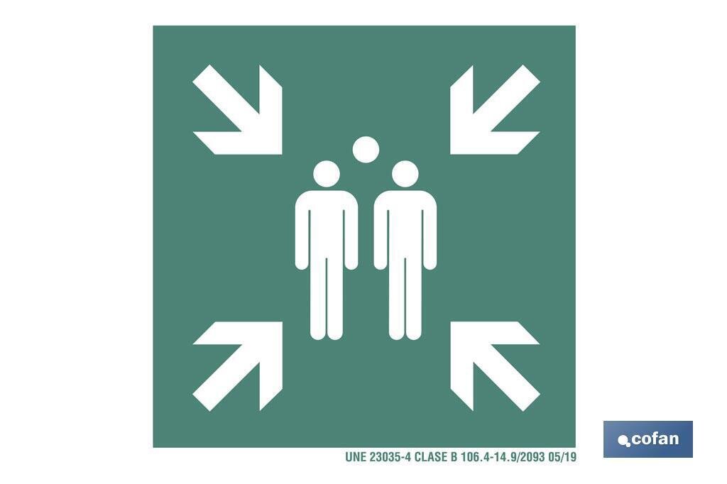 SE�AL LUMINISCENTE 297X297MM