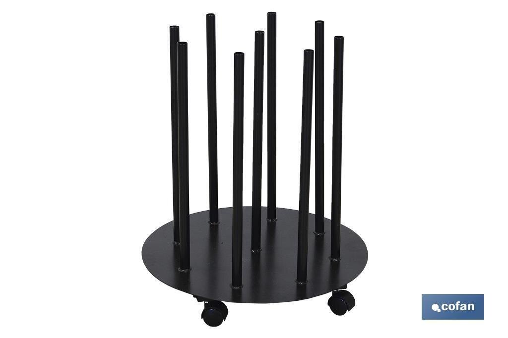 EXPOSITOR VERTICAL PARA HULES 9 ROLLOS