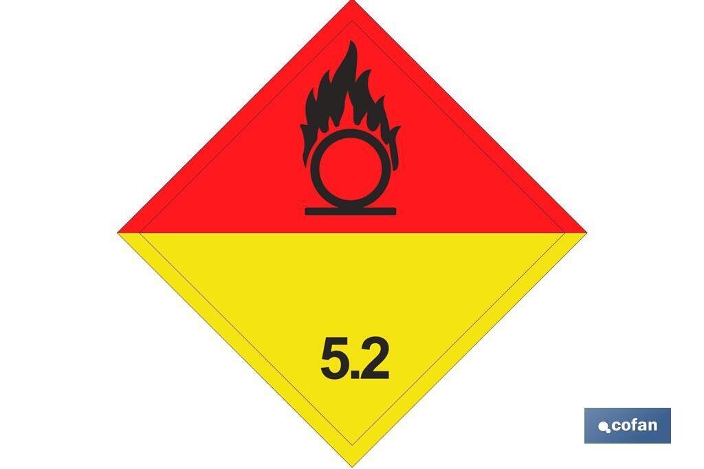 SE�AL ADHESIVA MAT. PELIGROSAS 300X300