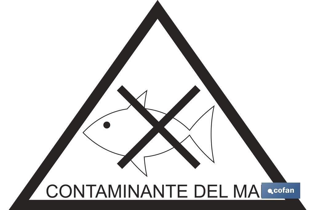 SE�AL ADHESIVA MAT. PELIGROSAS 105X90