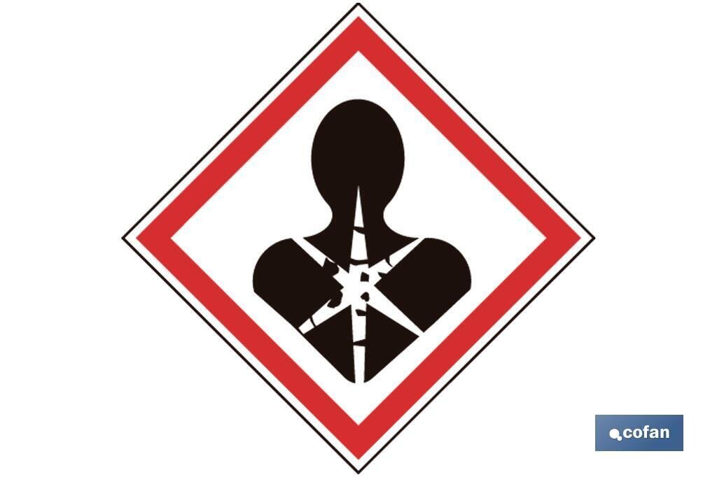 SE�AL ADHESIVA MAT. PELIGROSAS 100X100