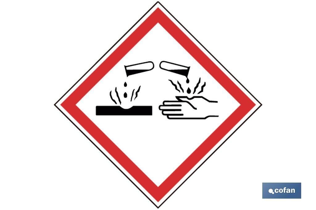 SE�AL ADHESIVA MAT. PELIGROSAS 100X100