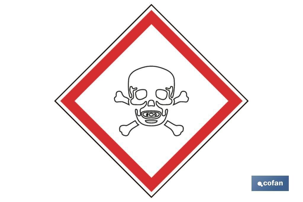 SE�AL ADHESIVA MAT. PELIGROSAS 100X100