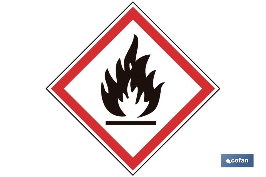 SE�AL ADHESIVA MAT. PELIGROSAS 100X100