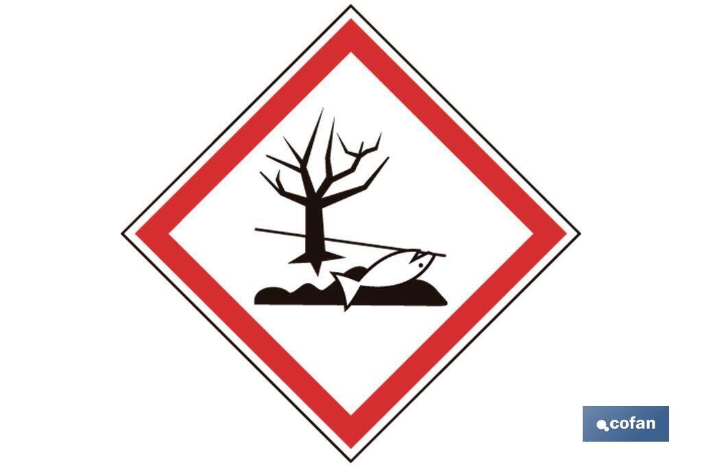 SE�AL ADHESIVA MAT. PELIGROSAS 100X100