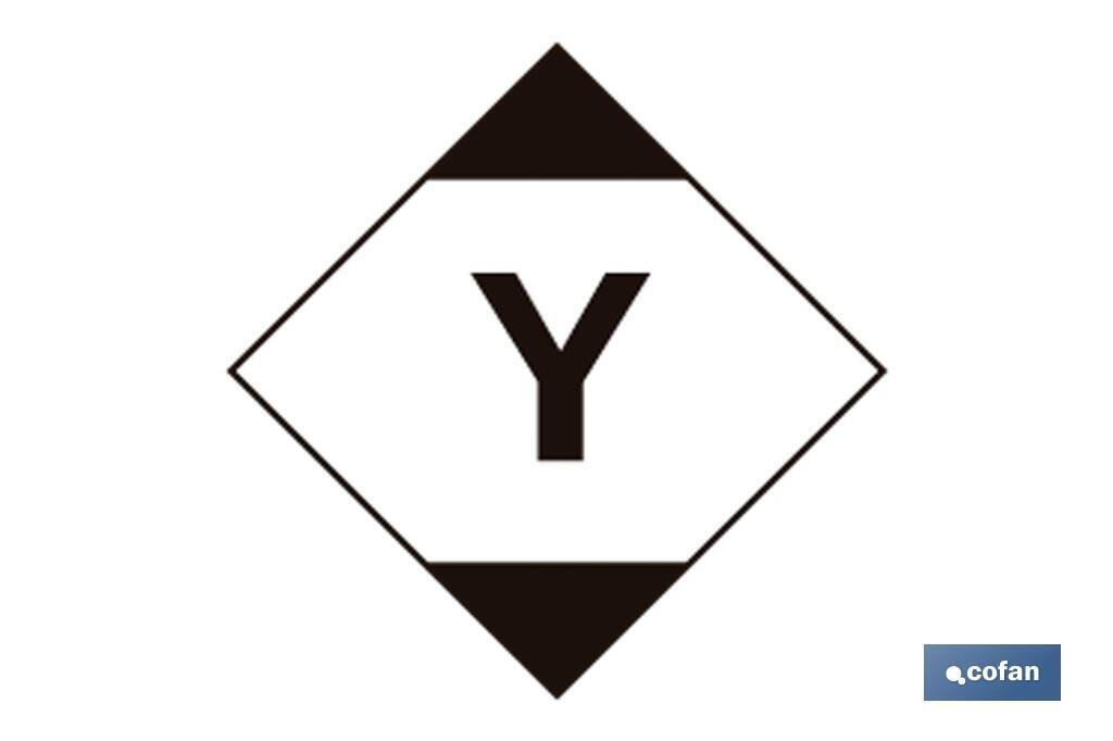 SE�AL ADHESIVA MAT. PELIGROSAS 300X300