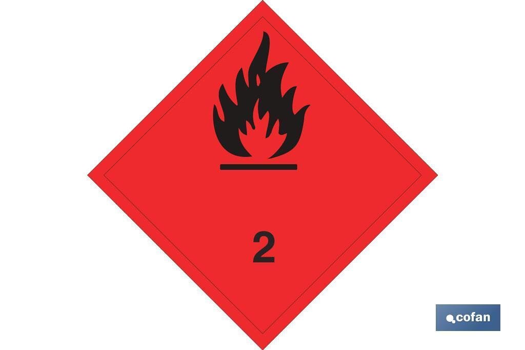 SE�AL ADHESIVA MAT. PELIGROSAS 300X300