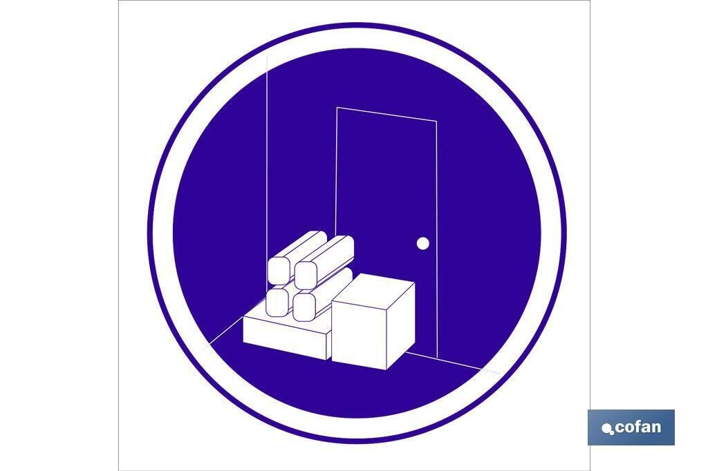 SE�AL ADHESIVA 105X105