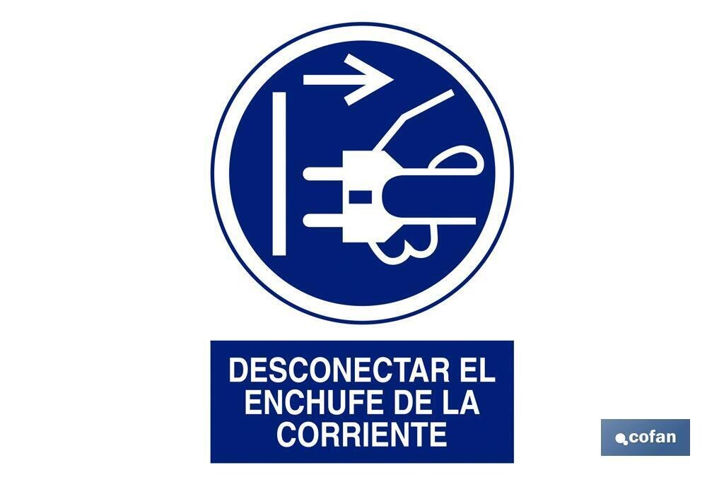 SE�AL ADHESIVO 210X148MM.