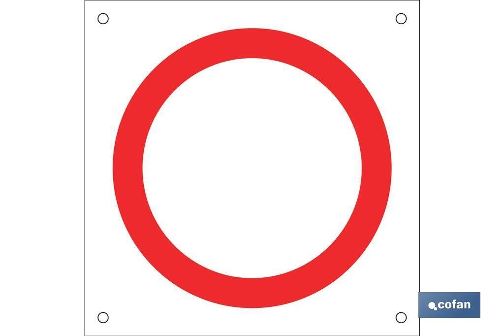 SE�AL POLIPROPILENO CELULAR 600X600MM