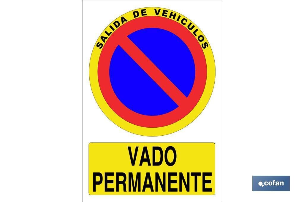 SE�AL ADHESIVO 297X210MM.