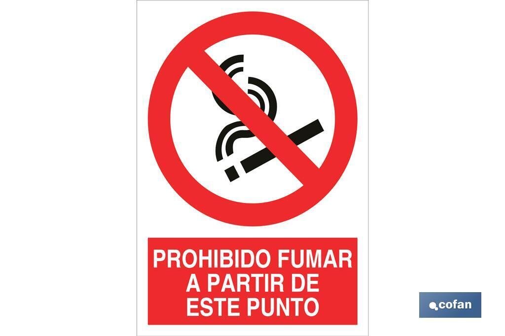 SEÑAL POLIESTIRENO 210X148MM.