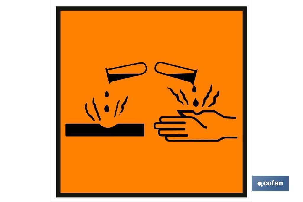 SEÑAL ADHESIVA 40X44